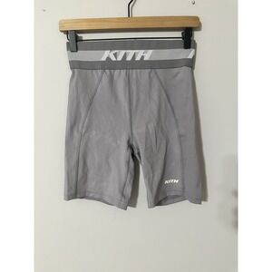 KITH‎ Sport Liz Biker Shorts Gray EUC Size S Compression